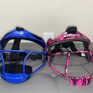 Softball face guards